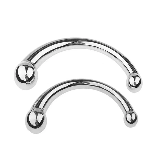 Steel 5858 Ended Hook Stainless Anal Double Elegant 0331